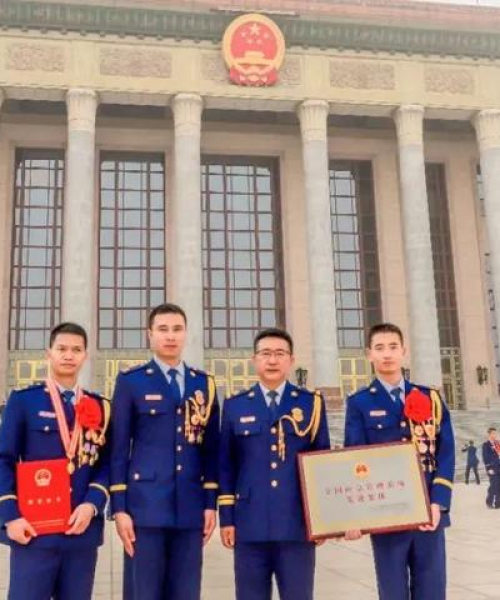 河南天铸消防海南取得重大突破，红旗新闻头条。